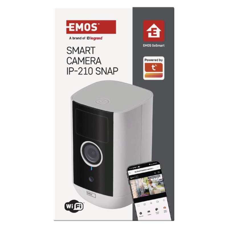 GoSmart Vonkajšia batériová kamera IP-210 SNAP s WiFi 14