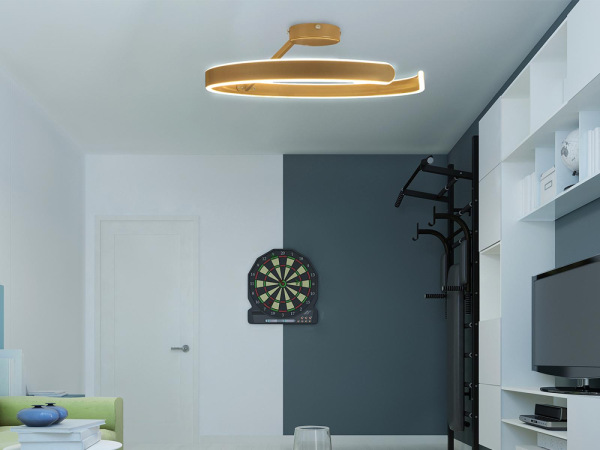 LED stropné svietidlo s diaľkovým ovládačom 72W - TA1314/G 12
