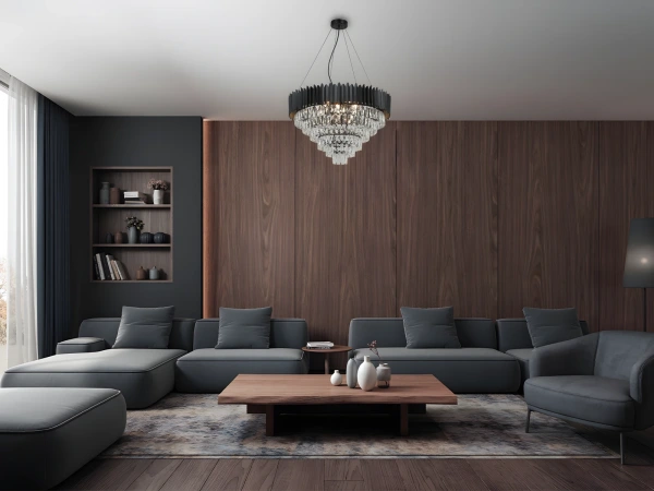 CARLOS krištáľový závesný luster - N2303 5