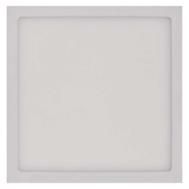 LED prisadené svietidlo, štvorec, biele, 12,5W, CCT 6