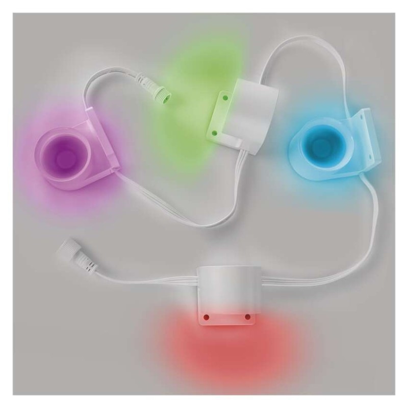 GoSmart LED reflektor - 85 cm reťaz, 4 časti, 7 W, RGBIC+CCT, stmievateľný, WiFi 2