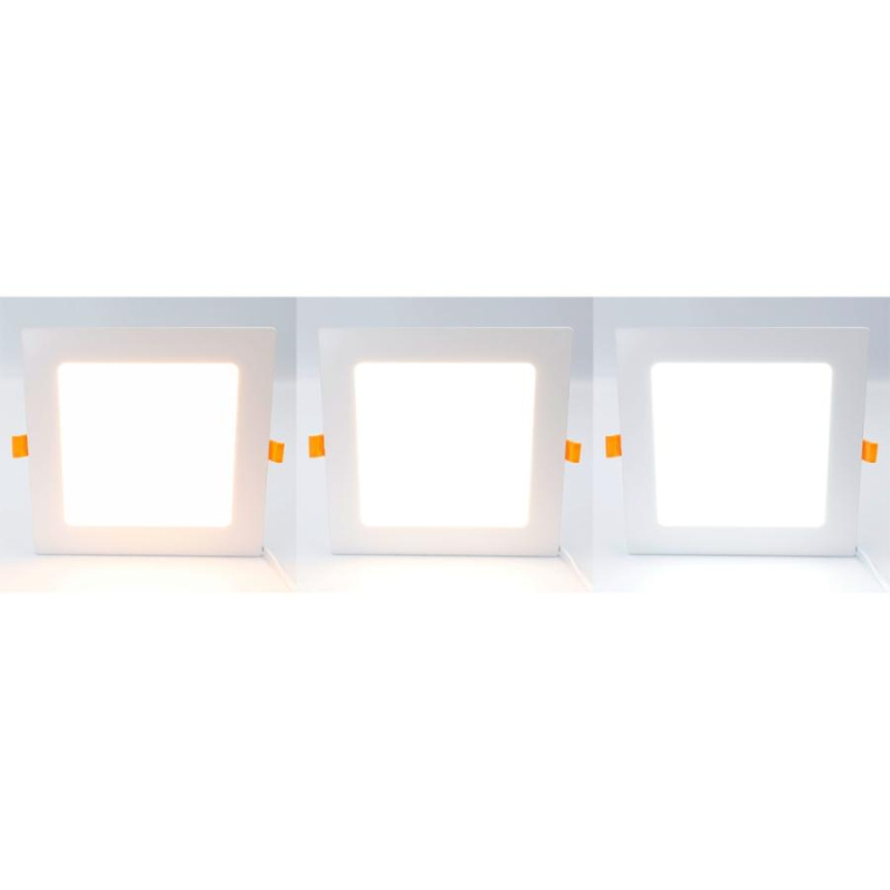 LED vsadený panel s WIFI a BLUETOOTH 12W / 3000K - 6500K / WH - LPL233W 7