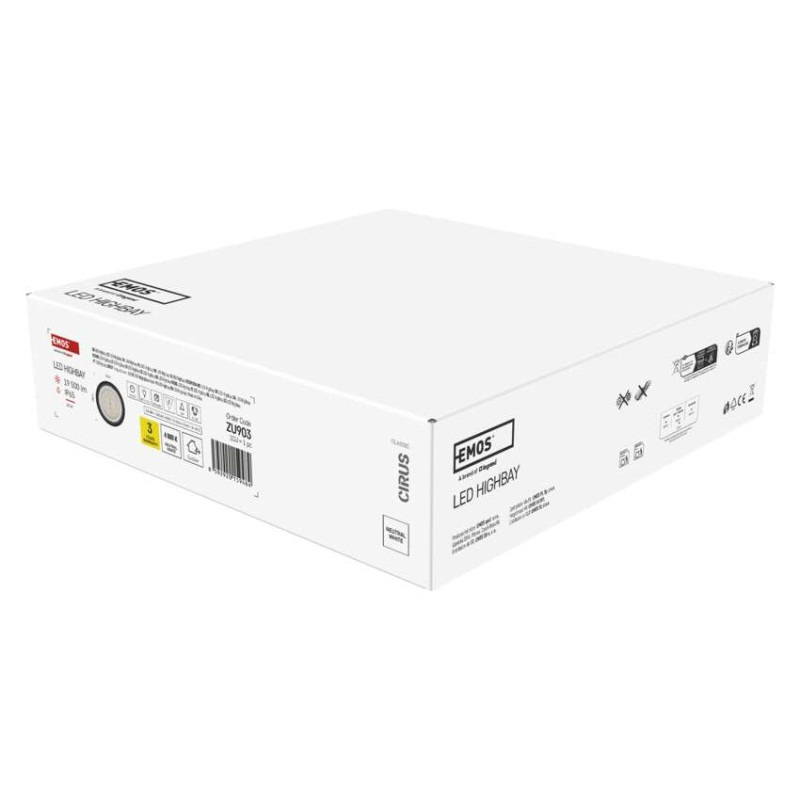 LED priemyselné závesné svietidlo HIGHBAY CIRUS 150W