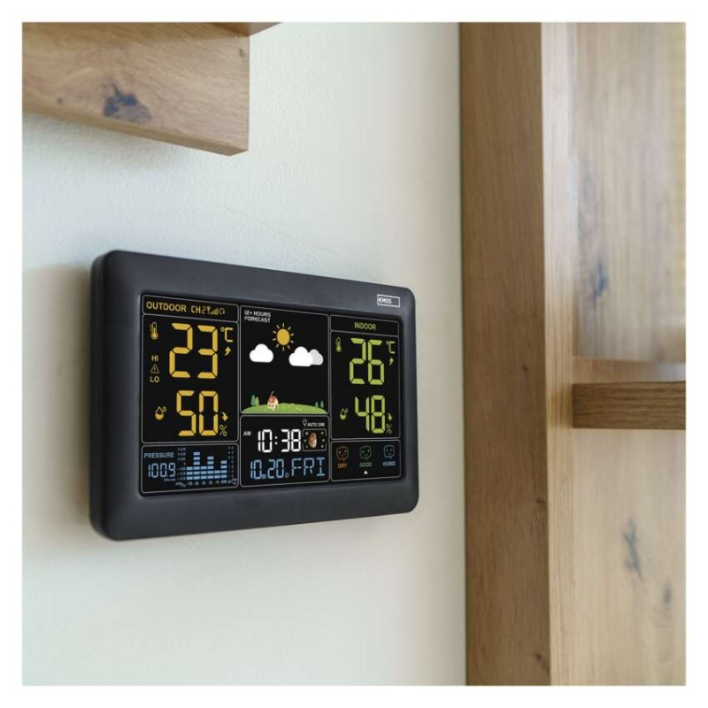 Domáca bezdrôtová meteostanica E0387 4