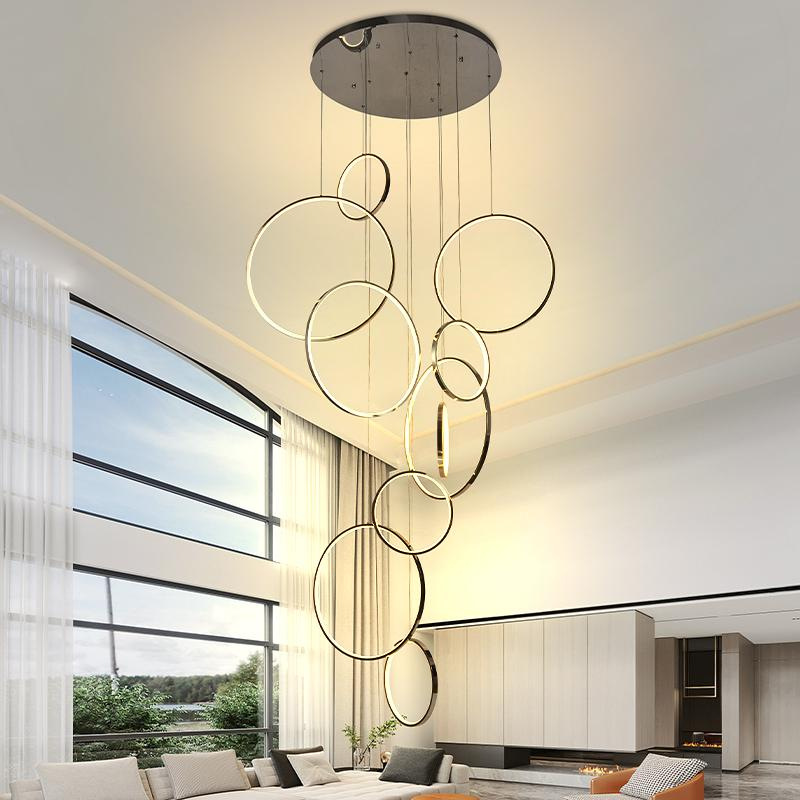 LED závesné svietidlo s diaľkovým ovládačom 290W - J4371/BCH 9