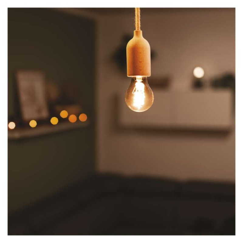 LED žiarovka DECO SMOKED A60 / E27 / 4,5 W (19 W) / 180 lm / flame 10