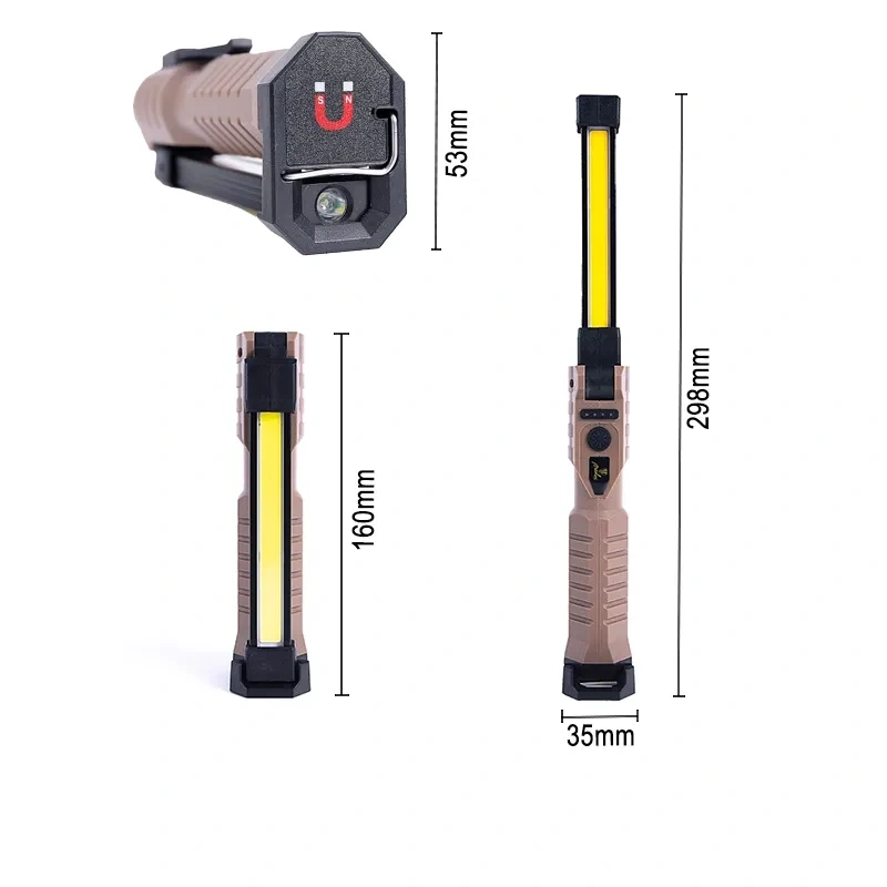 LED pracovné nabíjacie svietidlo - WL11R 5