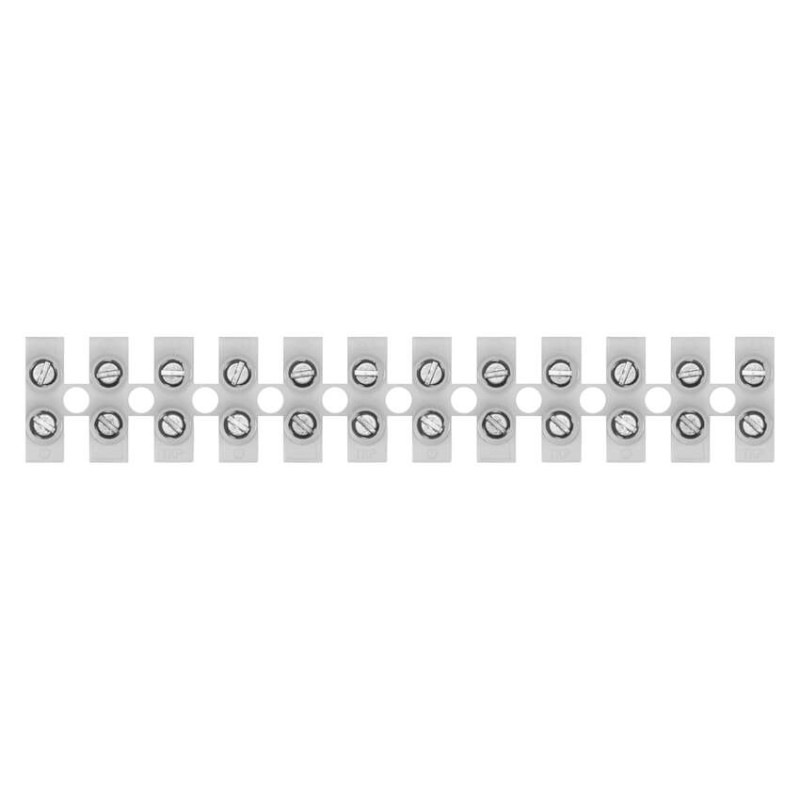 Svorkovnica 12×6,0 mm biela 3