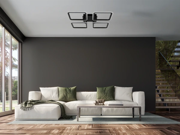 LED stropné svietidlo s diaľkovým ovládačom 95W - TB1312/B 10