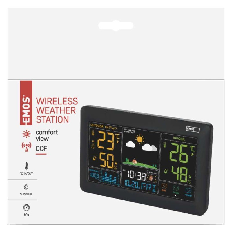 Domáca bezdrôtová meteostanica E0387 9