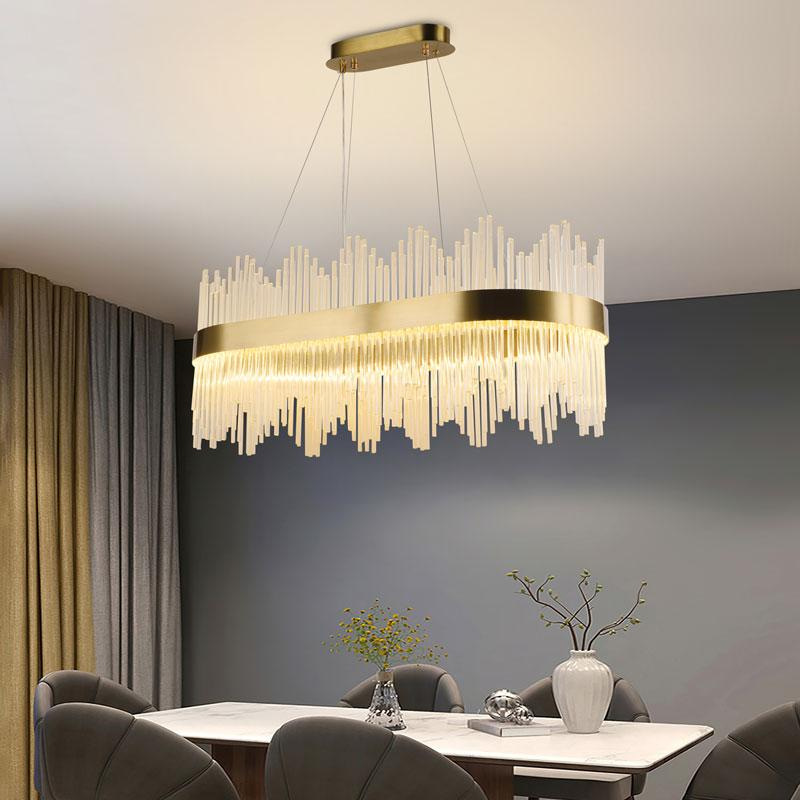 LED krištáľové svietidlo + diaľkový ovládač 90W - J6316/C 8