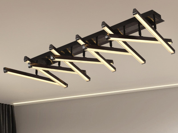 LED stropné svietidlo s diaľkovým ovládačom 125W - J3372/BCH 1