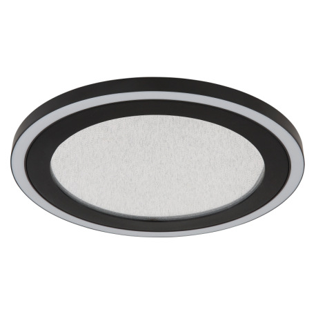 Stropné svietidlo, kov čierny matný, plast čierny matný/biely, niekoľko úrovní pomocou nástenného sp 2