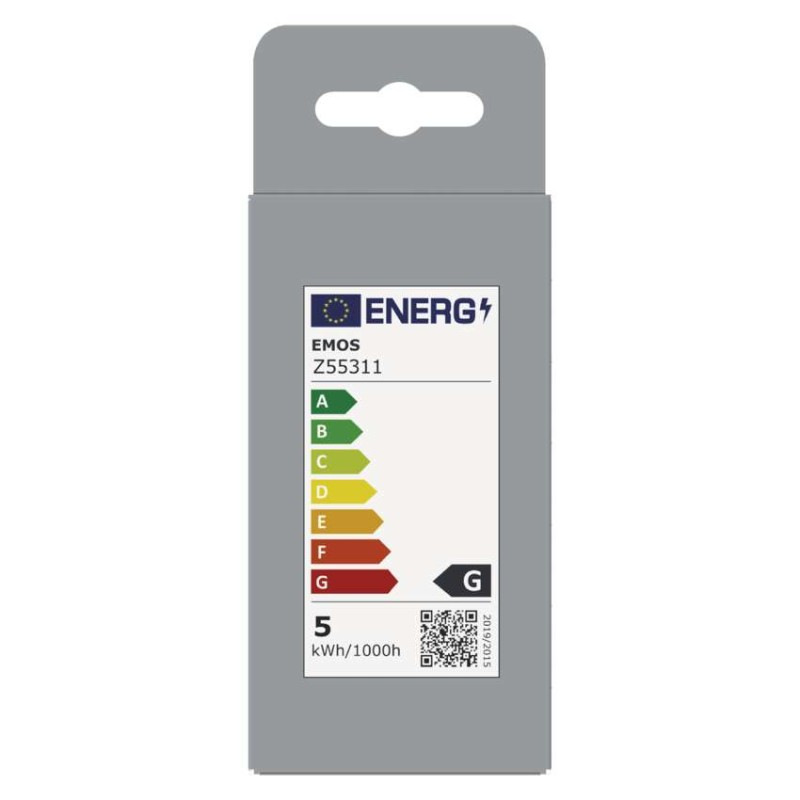 LED žiarovka DECO SMOKED A60 / E27 / 4,5 W (19 W) / 180 lm / flame 7