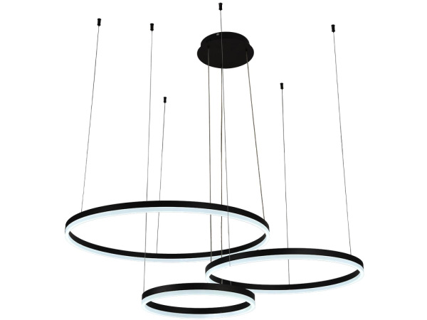 LED závesné svietidlo s diaľkovým ovládačom 125W - J4384/B 4