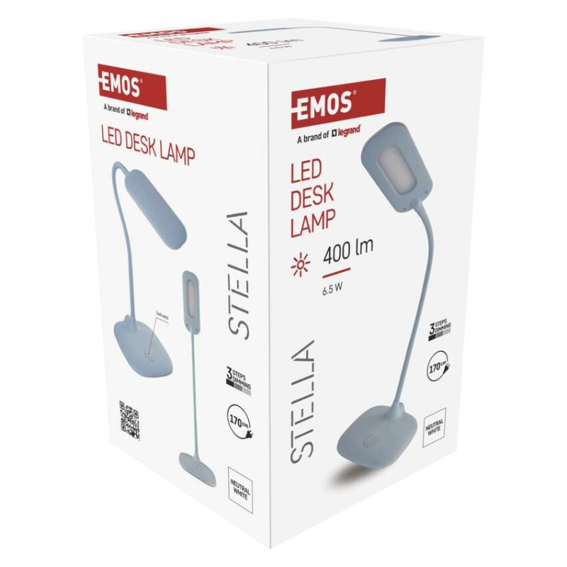 LED stolná lampa STELLA, modrá 8
