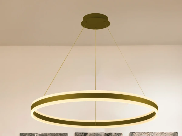 LED závesné svietidlo na lanku + diaľkový ovládač 110W - J4316/G 9