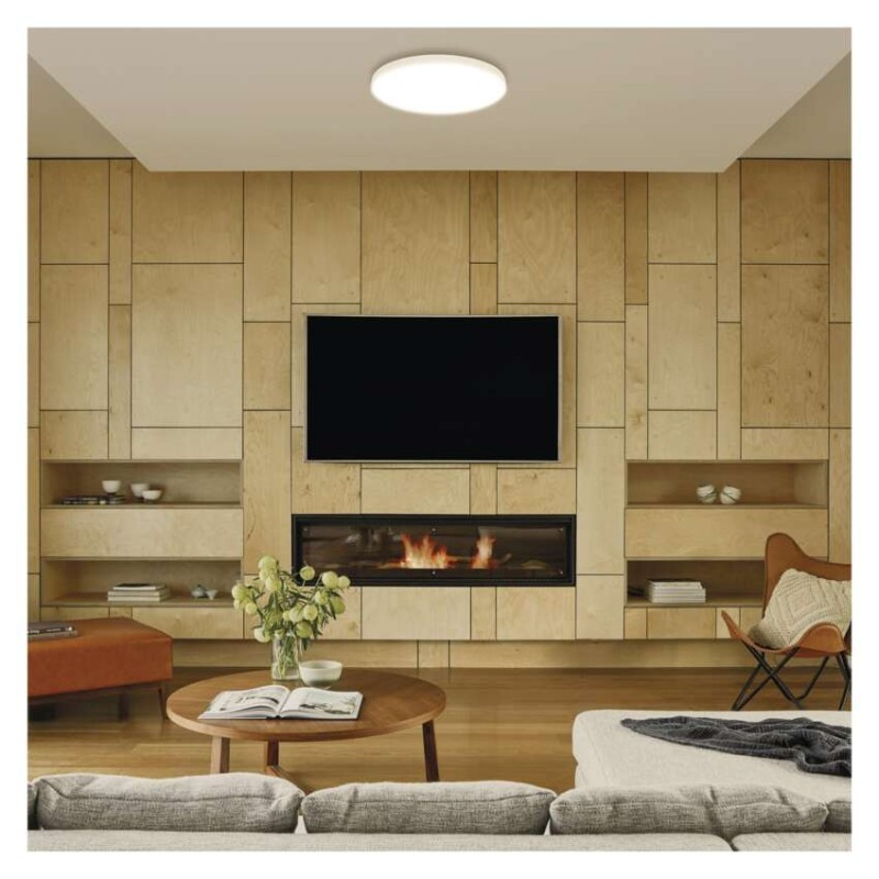 LED prisadené svietidlo DIONI, kruhové, biele, 32W, CCT 3