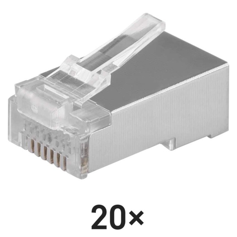 Konektor RJ45 pre FTP kábel (drôt) CAT5E 2