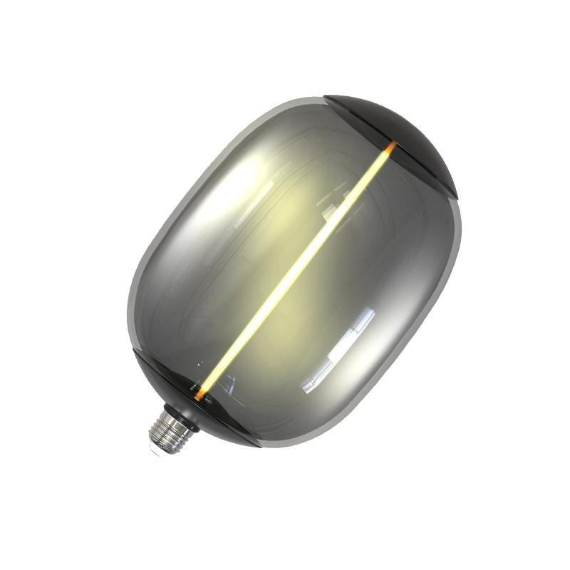 LED dekoratívna žiarovka / filament 4W SMOKE - T178 / E27 / 1800K - ZSF102 6