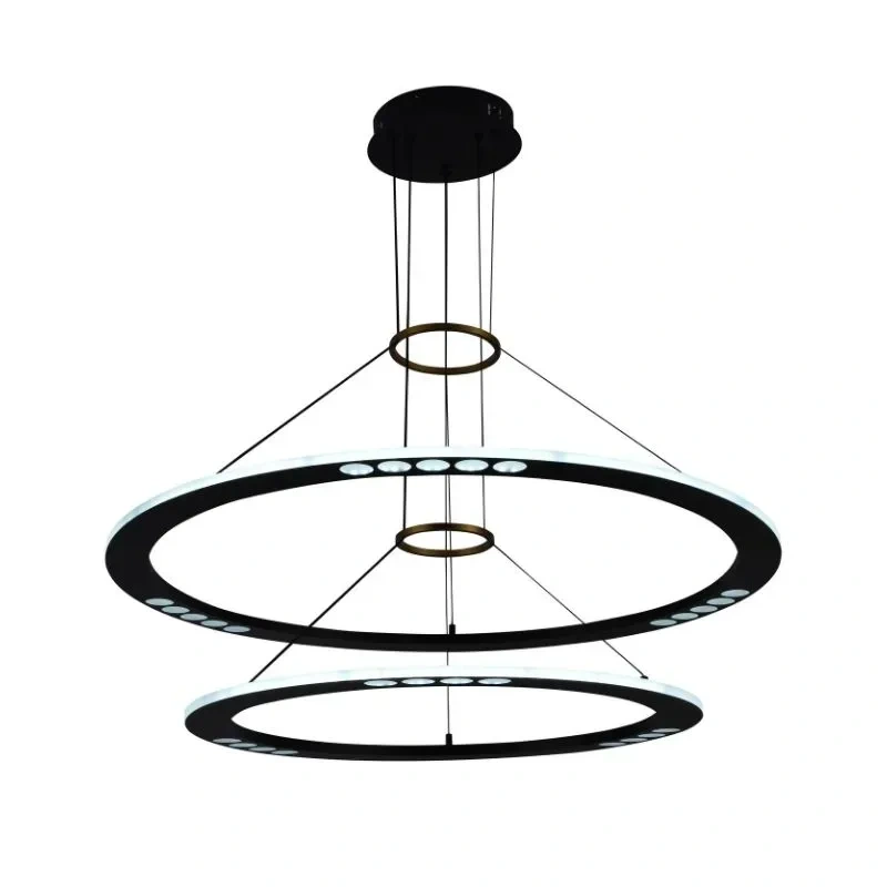 LED závesné svietidlo na lanku + diaľkový ovládač 90W - J7302/B 9