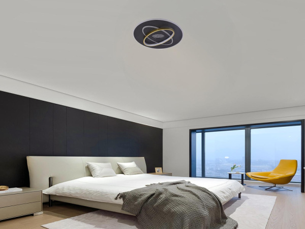 LED stropná lampa + diaľkový ovládač 80W - J1325/B 6