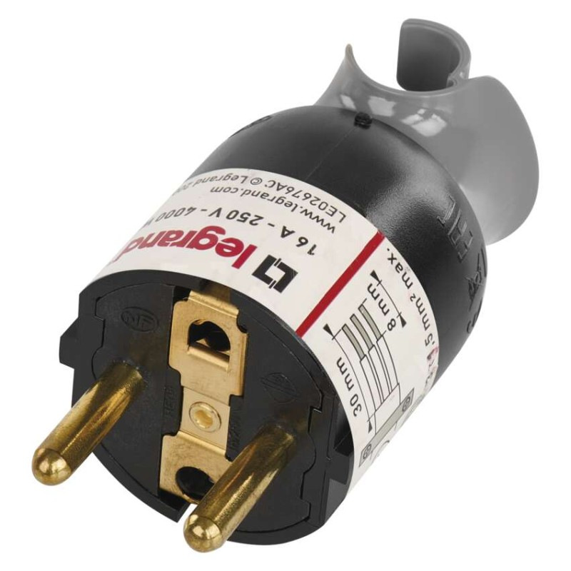 Legrand vidlica otočná, čierna 4