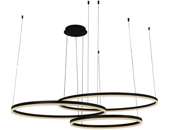 LED závesné svietidlo + diaľkový ovládač 170W - J4385/B 6