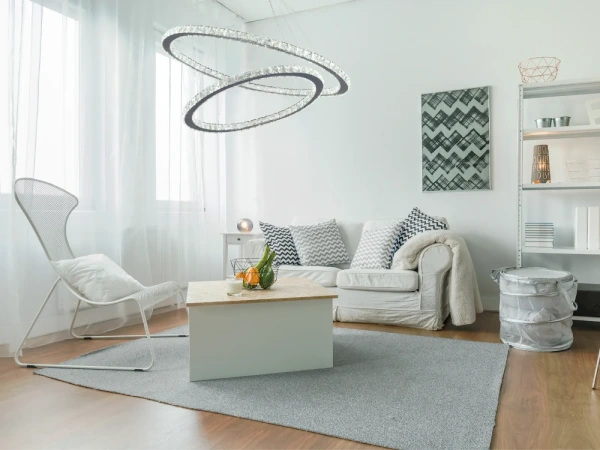 LED luxusné krištáľové svietidlo + diaľkový ovládač 180W - J6354/CH 11