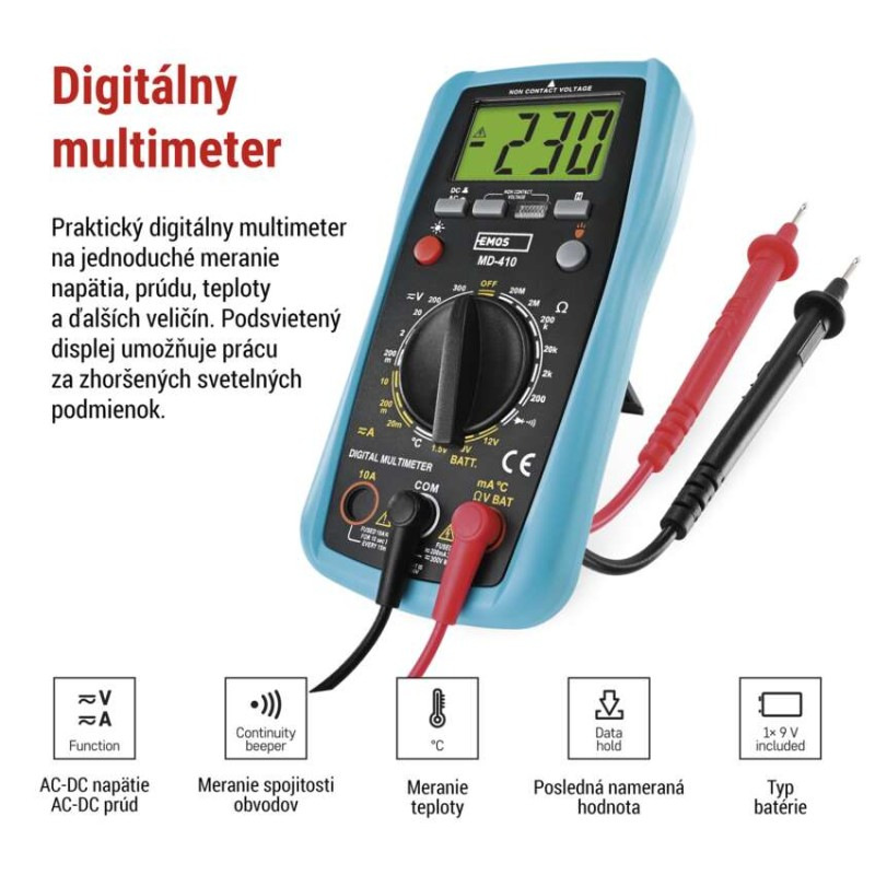 Multimeter MD-410 1
