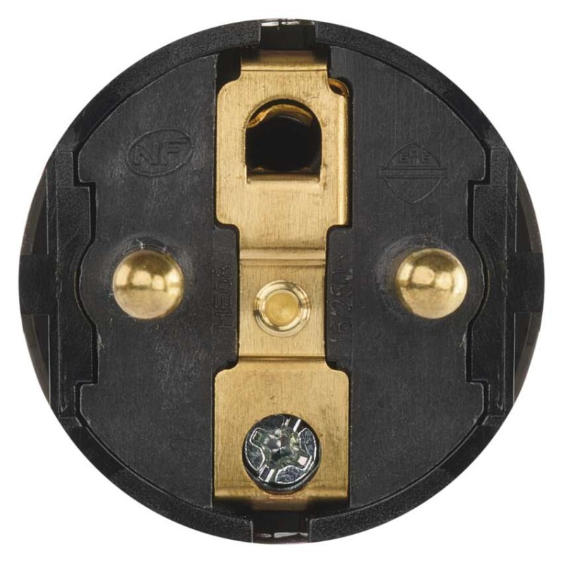 Legrand vidlica otočná, čierna 1