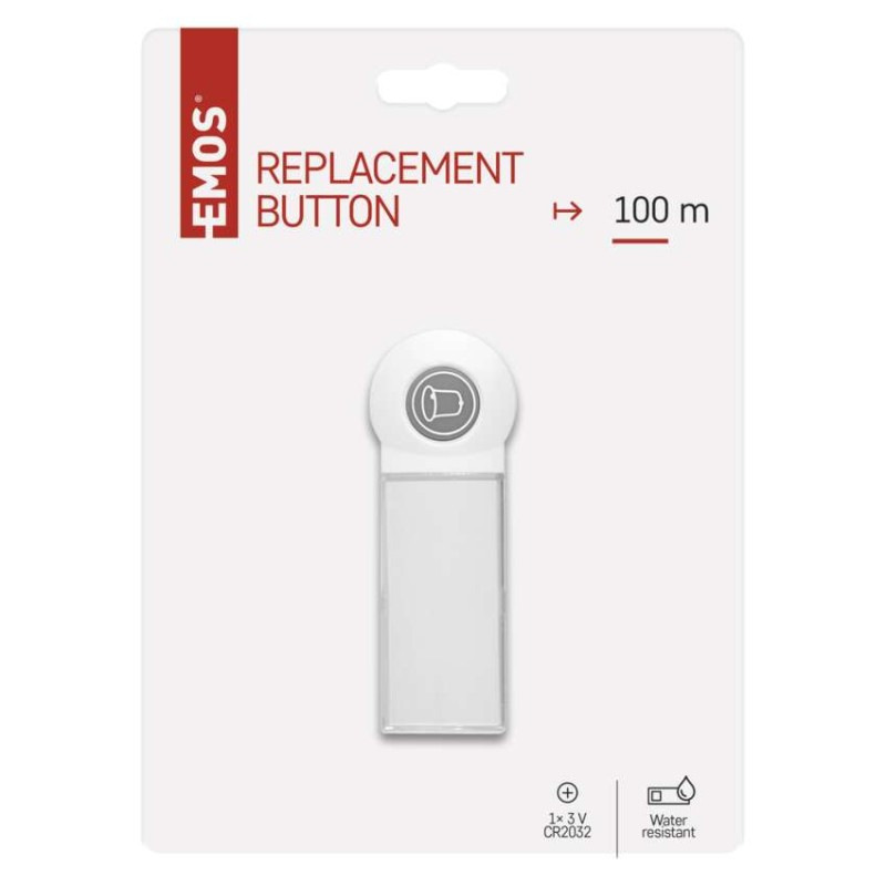 Vonkajšie tlačidlo pre domový bezdrôtový zvonček P5723 na 1x CR2032 4