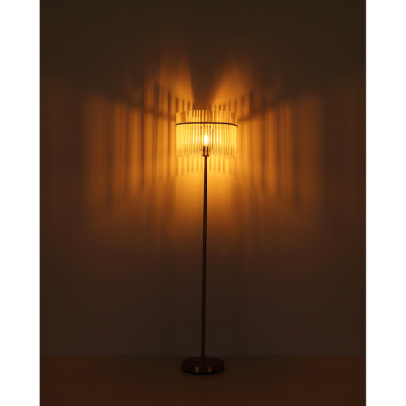 Závesné svietidlo, kov zlatej farby, sklenené tyče biele, priehľadné, kábel PVC čierny, výškovo nast 5