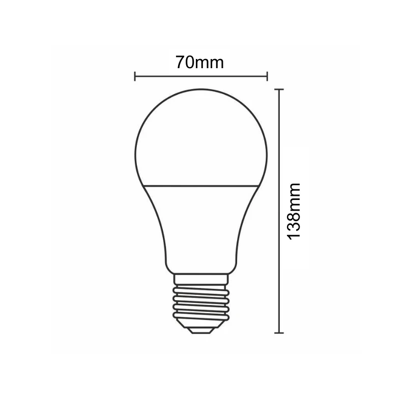 LED žiarovka 18W - A70 / E27 / SMD / 3000K - ZLS517 2
