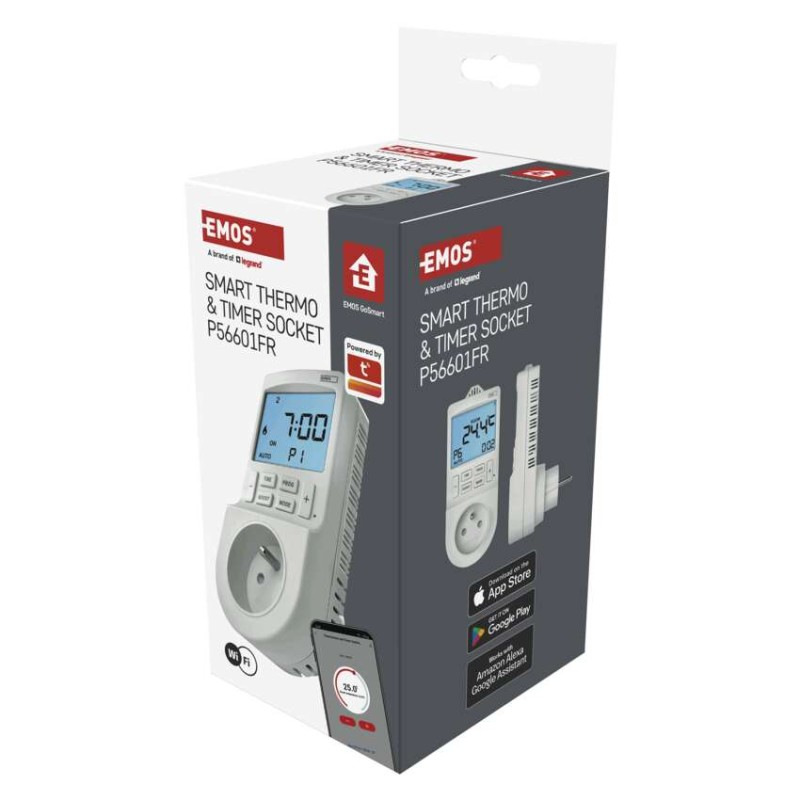 GoSmart Termostat do zásuvky s funkciou digitálneho časovača 2v1 s WiFi 11