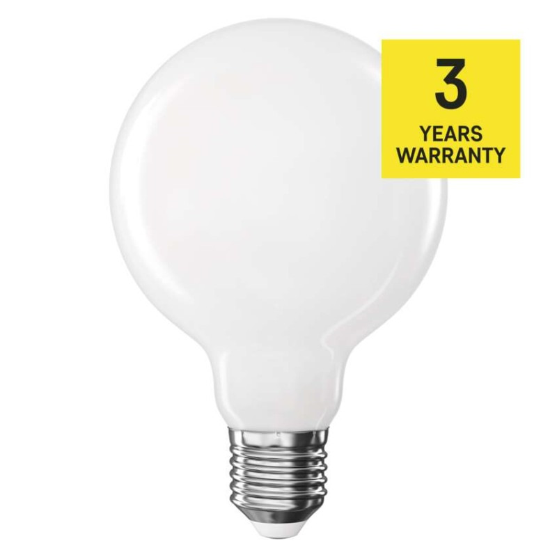 LED žiarovka Filament G95 / E27 / 7,8 W (75 W) / 1055 lm / Neutrálna biela 2