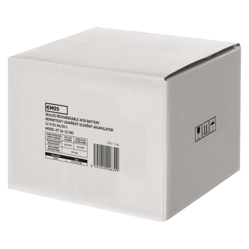 Bezúdržbový olovený akumulátor 12 V/26 Ah L2 4