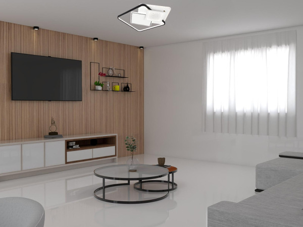 LED stropné svietidlo s diaľkovým ovládačom 85W - J1334/W 11