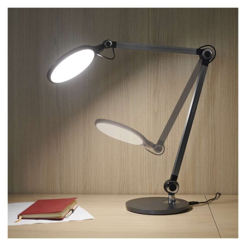 LED stolná lampa KAREN, čierna 7