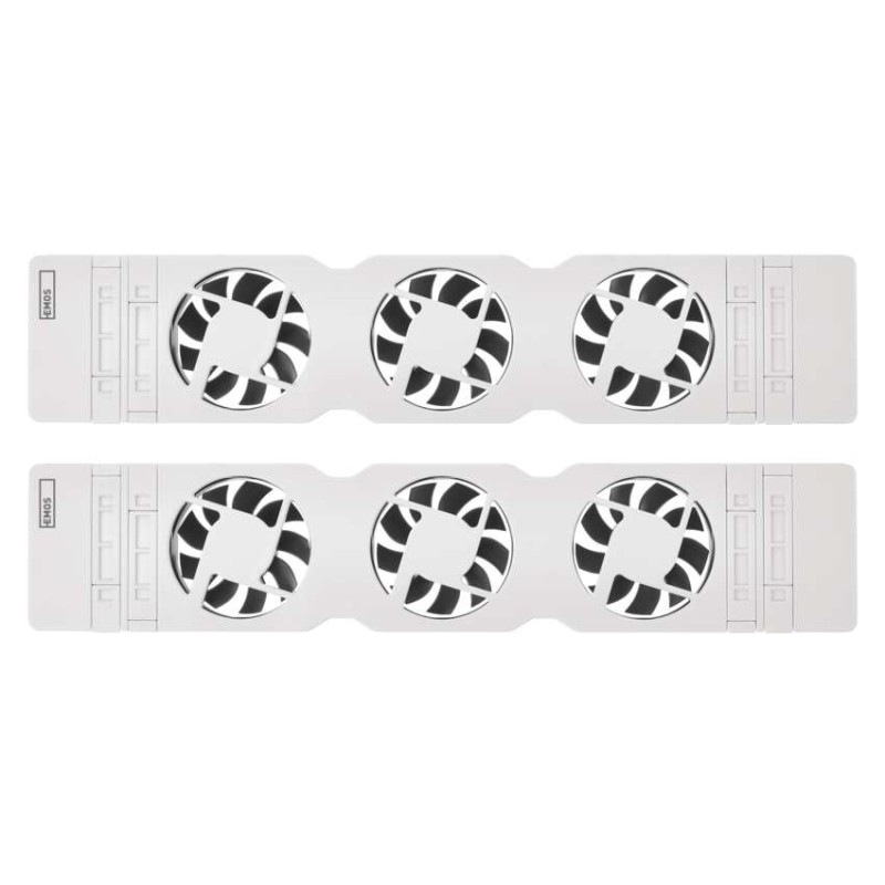 Ventilátor pod radiátor DUO, biely 4