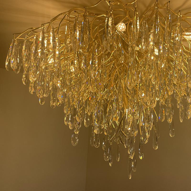 Luxusný stropný krištáľový luster 12 x G9 - CA061/800C 6