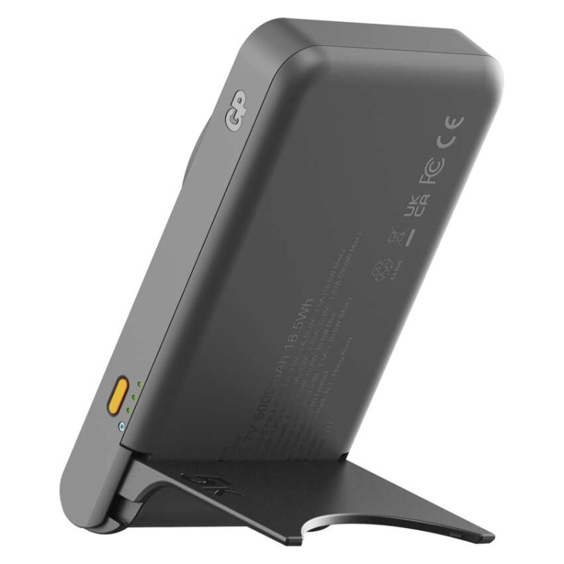 Power bank GP Q05B , 5 000 mAh, 20 W+Wireless, čierna 2