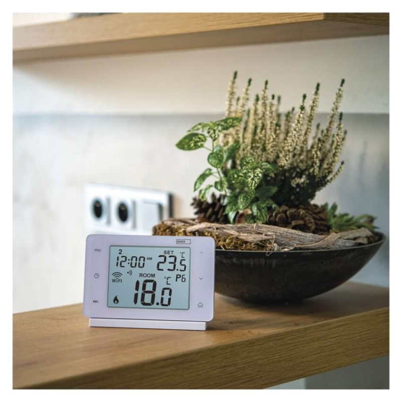 Izbový programovateľný bezdrôtový WiFi GoSmart termostat P56211 6