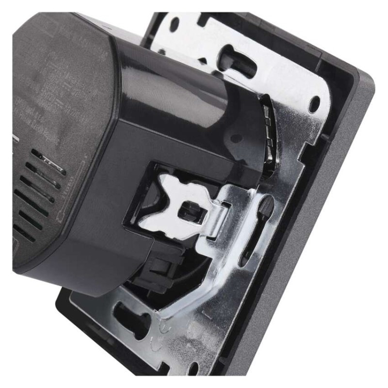 Zásuvka s USB-A+USB-C, antracit 7