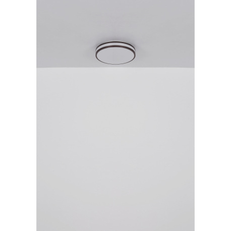 Stropné svietidlo, kov biely, plast vo farbe kávy, plast biely, stmievateľné, fixácia farieb, zmena 16