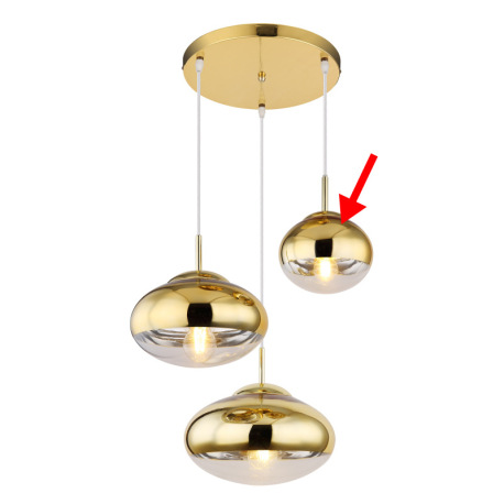 Náhradné sklo pre 15445-3HG, malé