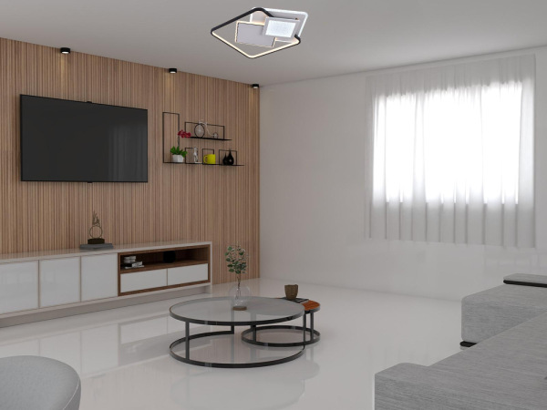 LED stropné svietidlo s diaľkovým ovládačom 85W - J1334/W 7