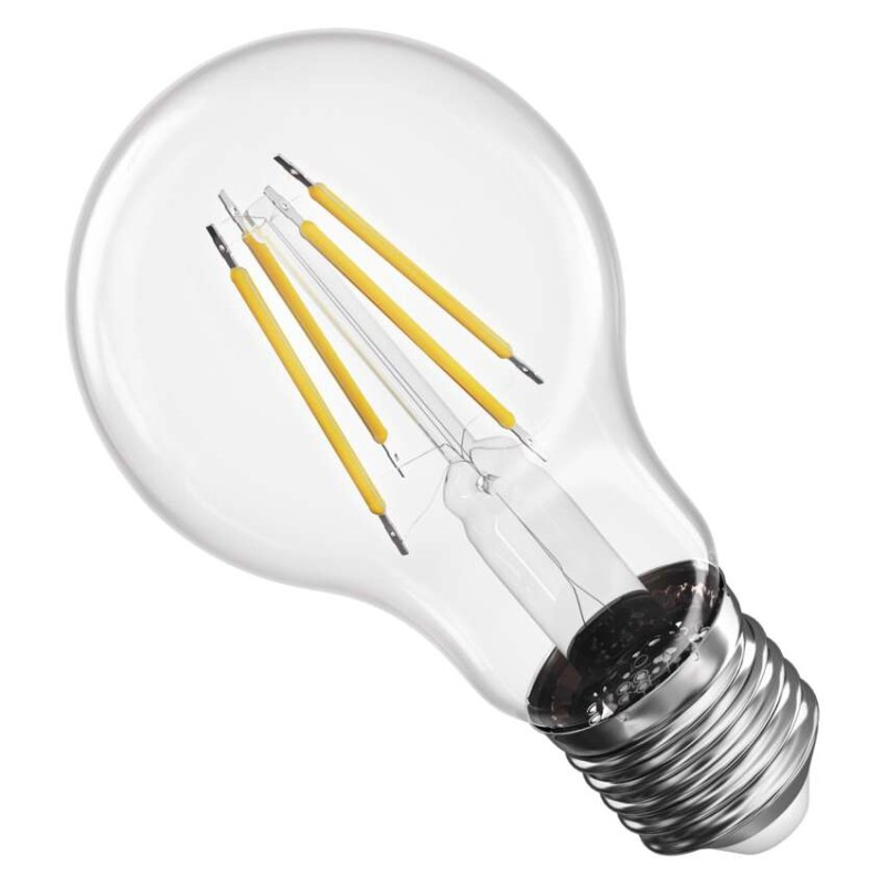 LED žiarovka Filament A60 / E27 / 3,4 W (40 W) / 470 lm / Neutrálna biela 3
