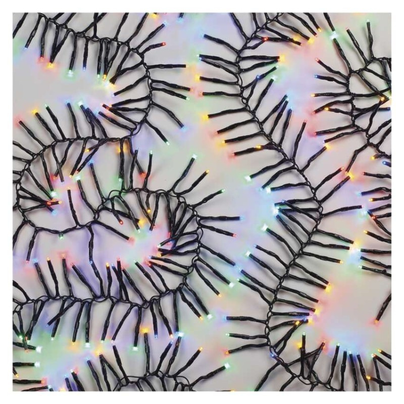 LED vianočná reťaz – ježko, 7,2 m, vonkajšia aj vnútorná, multicolor, programy 4