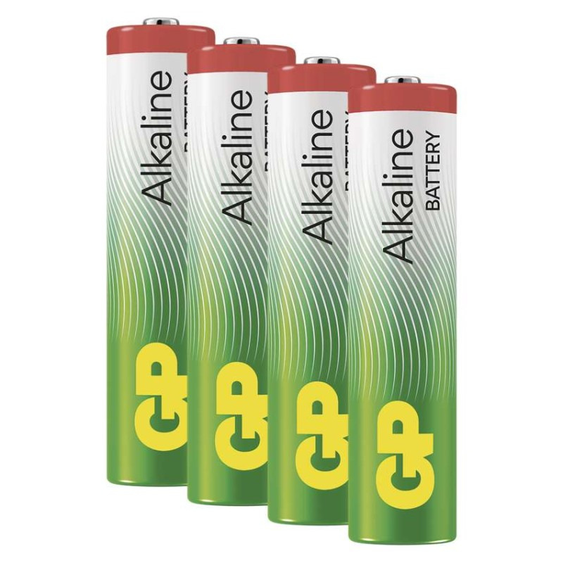 Alkalická batéria GP Alkaline LR03 (AAA), 4 ks 1